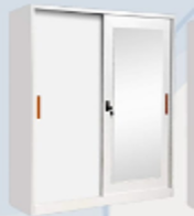 Lemari Pakaian Besi 2 Pintu (90) Virginia